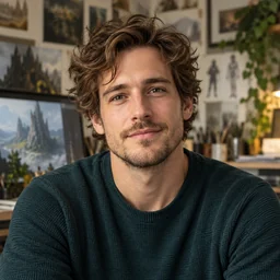 Owen Laurent, fictional creator portrait